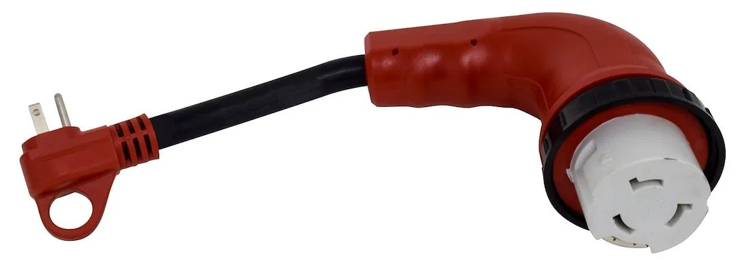 A10-1550D90VP – VALTERRA LLC Power Cord Adapter, For Connecting RV Power Inlet To Standard Power Source 15 Amp Male T...